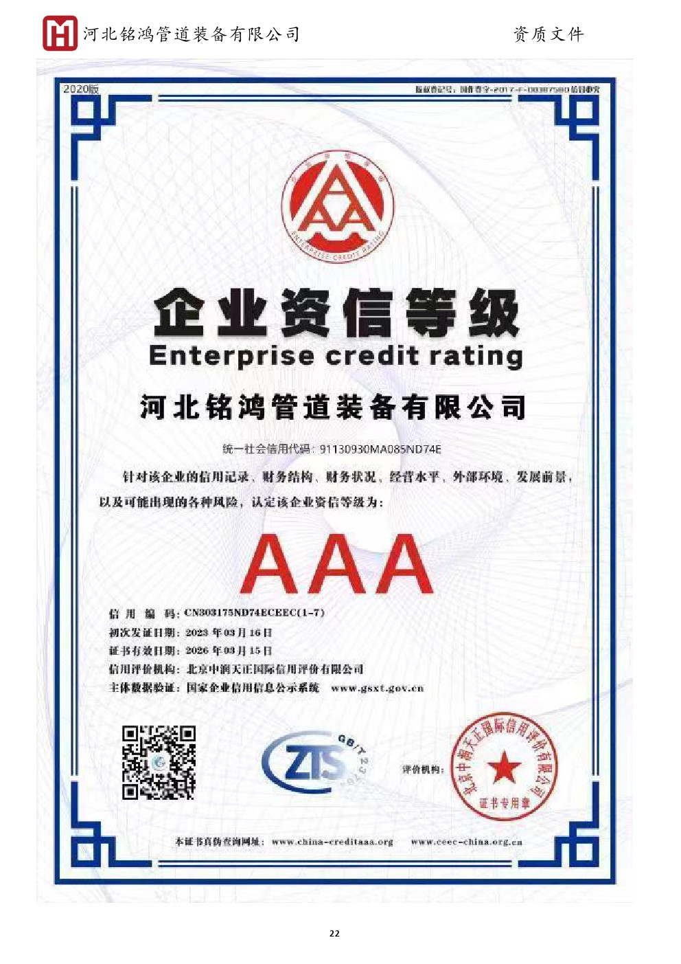 Enterprise Credit Rating